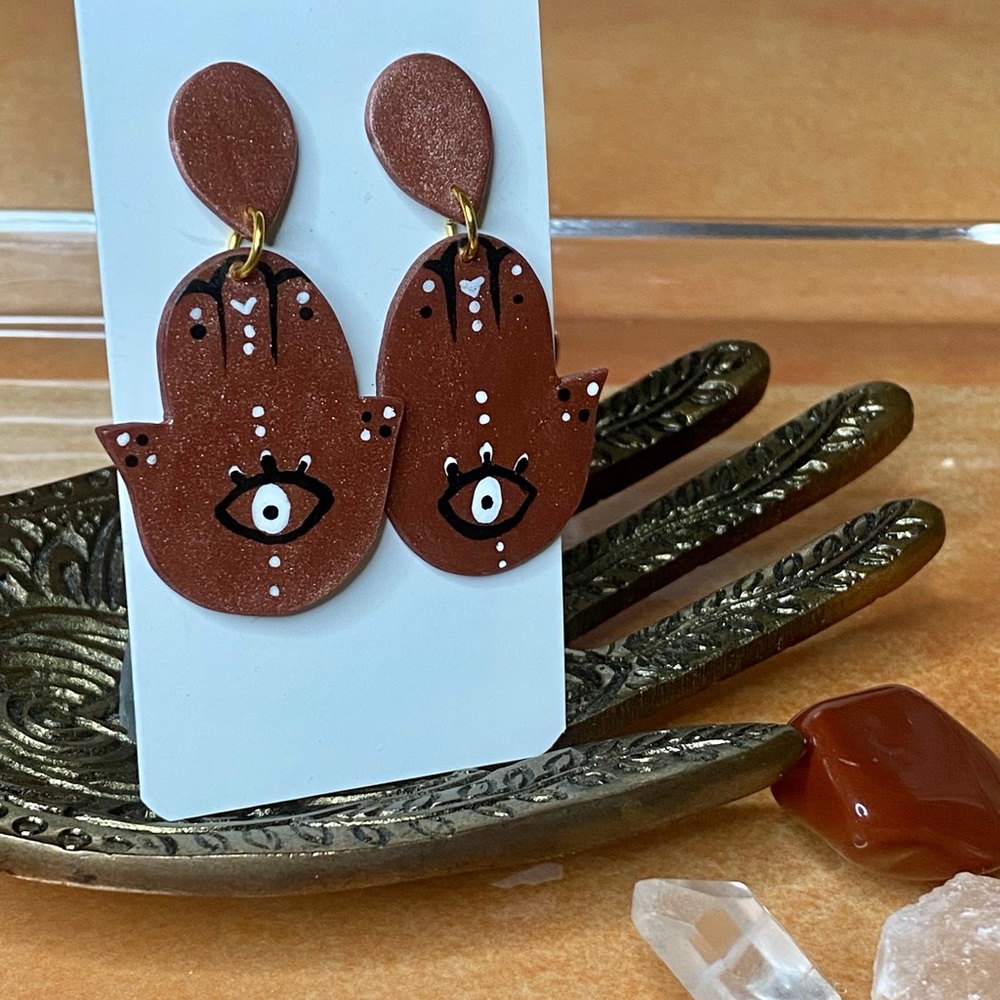 Handcrafted Polymer Clay Earrings